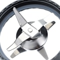 Miniatyrbilde 3 av 5: 4 Fins Cross Blade Unit Reservedeler Elektrisk Juicer Tilbehør Reservedeler for MB 250W Blender