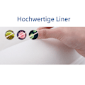 Miniatyrbild 4 av 5: Lyxig Resekudde i Memory Foam, Tempur-Pedic-inspirerad Design för Personlig Komfort, Sammet Örngott i Memory Foam Säkerställer Skonsam Hudvård