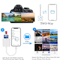 Miniatyrbild 4 av 7: Mfi-certifierad Lightning till SD-kort Kamera Reader, Åtelkameravisare med Formatteringsstöd, Höghastighetsöverföring och Plug and Play-funktionalitet,