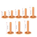 Miniatyrbilde 1 av 2: Golf Tee Holder i Gummi for Treningsbane, Driving Range og Nybegynnere