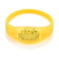 Miniatyrbillede 2 af 2: 8 farver blinkende LED lys fest koncert show silikone armbånd bangle armbånd (gul)