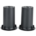 Miniatyrbillede 1 af 5: T9 6-10 tommer subwoofer woofer bas højttaler porte ventilationshuller 71mm hul inverter rør
