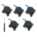 Miniatyrbilde 2 av 4: 5 stk Tredimensjonale Joystick-knapper Spillkontroll med Skrutrekker for Switch Spillmaskin