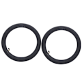 Miniatyrbilde 2 av 6: 2 stk. Inner Tube Reserve Butyl Gummi Dekk W/Bend Valve for Folding Sykkel Bike14x2.125in