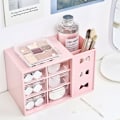 Miniatyrbillede 5 af 5: Skrivebords skuffe arrangør, makeup opbevaring arrangør med 6 skuffer forfængelighed arrangør, 18*11.7*8.7cm