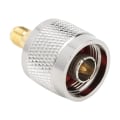 Miniatyrbilde 3 av 5: 2 stk N hann til SMA hunn nikkelbelagt kobber koaksialkabelkontakt adapter 50 Ohm for antenne radio WiFi trådløst LAN