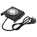 Miniatyrbillede 3 af 5: Sort COB plantevækstlampe 300W LED plantelys fuldt spektrum Pla