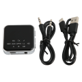 Miniatyrbillede 2 af 5: Bluetooth-sender og -modtager Multifunktion Lav latenstid 2 i 1 Bluetooth-adapter med 3,5 mm AUX-interface til TV-pc