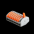 Miniatyrbild 2 av 5: Spakmutter Kopplingsplint, Återanvändbar med Utrymmesbesparande Design för Enkel Användning, Kompakta Kopplingsplintar som Erbjuder Hög Säkerhet och Flerledare