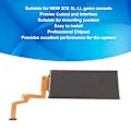 Miniatyrbilde 6 av 8: Øvre LCD-skjerm for spillkonsoll, erstatning for reparasjon, spillkontroll øvre LCD-skjerm for NEW 2DS XL LL