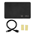 Miniatyrbillede 1 af 5: 2,5 tommer SATA USB 3.0 mobil harddiskdrev ekstern kabinet HDD SSD kasse