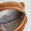 Miniatyrbilde 5 av 5: Tegneserie myntpung bjørn form søt bærbar plysj mini endrings pung for shopping student kaffe