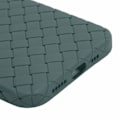 Miniatyrbillede 4 af 8: Smartphone Bagcover Bagside Støvsikkert Etui Beskyttende Cover til IPhone 12/12 Pro(Grøn )
