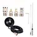 Miniatyrbilde 4 av 5: NL-770R Dual Band VHF/UHF 144/430MHz 3.0/5.5 dBi NL 770R Bilradio Mobil/Stasjonsantenne