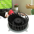 Miniatyrbillede 1 af 8: Intern køleventilator til PS5 DC 12V 2.15A 23 blade universel udskiftningskøleventilator til Playstation 5-konsoller