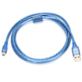 Pikkukuva 2 / 5: USB-MINI5P T-Port-datan lataus- ja latauskaapeli USB 2.0 -laturikaapeli matkapuhelimille, PDA-laitteille, audiosoittimille/videosoittimille (1,5 m)