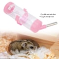 Miniatyrbild 8 av 8: Hamster Vattenflaska Dispenser Automatisk Ingen Dropp Hamster Dricksfontän för SmådjurRosa 125ML