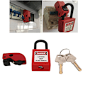 Miniatyrbild 1 av 8: Universell kretsbrytare lockout-set - Säker, kompakt, enkel installation - Kretsbrytare lockout-enhet