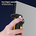 Miniatyrbilde 3 av 8: Tablet PC kontinuerlig skyting Gamepad Full Protection Fire Fingers Operation UtstyrYellow