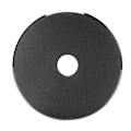 Pikkukuva 3 / 5: 45 RPM-levysoittimen sovitin, suuri reikämuunnoslevy, vinyyli, musta kiinnityssovitin useimmille suurireikäisille levyille