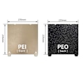Miniatyrbilde 4 av 5: 3D-skriver Pulverlakkert PEI Flexi Stål Magnetisk Byggeplate 235 * 235mm for Creality Ender 3 S1 Pro, Ender 3, Ender 3 Pro, Ender 3 Neo, Ender 3