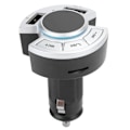Miniatyrbilde 2 av 5: Bilmontert Bluetooth MP3-spiller Multifunksjon FM-sender U-disk USB-lading