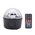 Miniatyrbillede 2 af 5: 9 farver 5V lys KTV danseparty diskotek RGB LED scene lys så