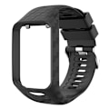 Miniatyrbild 2 av 2: TPE-material, radiumgraverat armband för TomTom (svart)