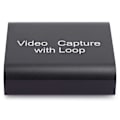 Pikkukuva 3 / 5: HDMI-kaappauskortti silmukalla USB 2.0 -keräilijä suoratoisto reaaliaikainen live-videotallennus (musta)