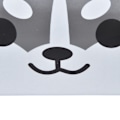 Miniatyrbild 5 av 8: Kartong Servettlåda Läder Utsökt Söt Hundform V-formad Öppning Knappdesign Servettpapperslåda Hållare Husky