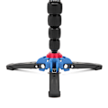Miniatyrbild 3 av 5: C-333+M-1 Kolfiber Bärbar Utomhus Teleskopisk Monopod Stativ Bergsklättring Käpp för DSLR-kamera