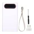 Miniatyrbilde 1 av 5: L12 18650 Batteriholder 22.5W Hurtiglading Mobil Powerbank Etui Bærbar Batterilader med LCD-skjerm