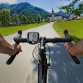 Miniatyrbild 5 av 5: Lättinstallerad och användarvänlig trådlös cykeldator med automatisk väckning, högupplöst bakgrundsbelyst display för alla väderförhållanden