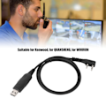 Miniatyrbild 7 av 8: 1M USB-programmeringskabel Flexibel stabil anslutning Walkie Talkie frekvensskrivningslinje för Kenwood