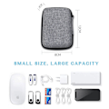 Miniatyrbilde 2 av 5: Multifunksjonell hodetelefon oppbevaringspose