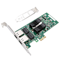 Miniatyrbillede 2 af 5: Til INTEL 82576-T2 Gigabit PCI e Dual Port Netværksadapterkort Desktop 1000Mbps Server NIC LED