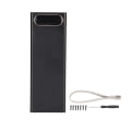 Miniatyrbillede 1 af 5: L20 18650 Batteriholder 10W DIY Mobil Powerbank Etui Bærbar Batterioplader med LCD-skærm til 20 Batterier