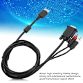 Miniatyrbillede 3 af 5: VGA-kabel i høj opløsning med adapter til lydkonvertering til Sega Dreamcast DC