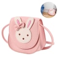 Miniatyrbild 1 av 5: Båge Crossbody-väska, PU-axelväska för barn Flickor Toddle