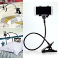 Miniatyrbild 4 av 6: Universellt Mobiltelefonställ, Ergonomisk Design 360 Graders Justerbar Flexibel Lång Arm, Handsfree Bekvämlighet för Sovrum Gym Kontor (Kompatibel