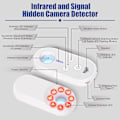 Miniatyrbild 2 av 6: Integritetsskyddsenhet med Högt Ljud, Röd LED-Blixtlarm, Infraröd Kameradetektering för Hotell, Hem, Kontor