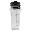 Pikkukuva 1 / 5: 16oz Vaihtokupin Sekoitinkupin Säiliö Kannelli Sopii Nutri Ninja Blender Lisävarusteisiin