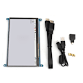 Pikkukuva 1 / 5: 7 tuuman 1024 x 600 HD HDMI-kosketusnäyttö Raspberry Pi 4B / 3B / 3b -laitteille