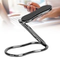 Miniatyrbild 1 av 8: Finger Ring Mobiltelefon Hållare Stativ Fällbar 360° Roterande Telefon Baksida Handgrepp HållareSvart