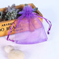 Miniatyrbillede 5 af 5: 100 stk. 2,8\"x3,6\"(7x9cm) Gaveposer Snøre Organza Smykkeposer, Opbevaringspose