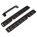 Miniatyrbillede 4 af 5: For Sonos Arc vægbeslag Split Soundbar monteringsbeslag sort med hardware kit sort