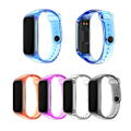 Miniatyrbillede 8 af 8: Reserveurrem til Samsung Galaxy Fit2 - Blød, gennemsigtig TPU-farvearmbånd