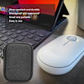 Miniatyrbilde 6 av 8: Oppbevaringspose Støtsikker Vanntett Holdbar EVA Beskyttende Etui for Logitech Pebble M350 Trådløs Mus