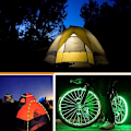 Miniatyrbild 2 av 5: LED-slingor för Inom- och Utomhusdekoration, 2M Autentisk Högkvalitativt Ljuschip Kopparfäste Batteridriven, Färgad Jämnt med Hög