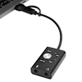 Pikkukuva 3 / 5: TypeC-äänikortti 7.1-kanavainen kannettava ulkoinen 2-in-1-äänikortti USB-ääniadapteri